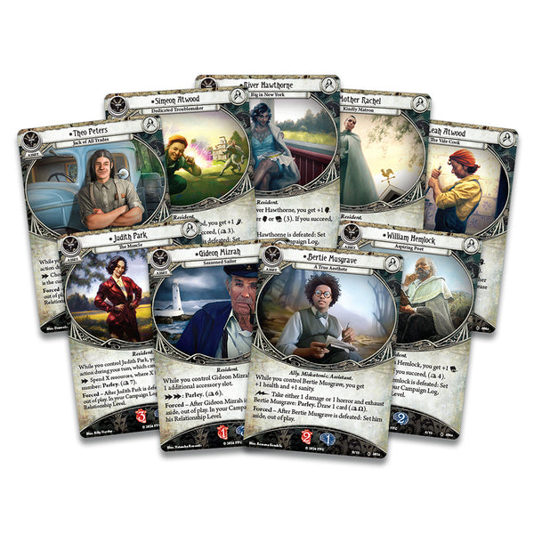 arkham horror card game campaign log Arkham Horror LCG: The Feast of Hemlock Vale Campaign Expansion
