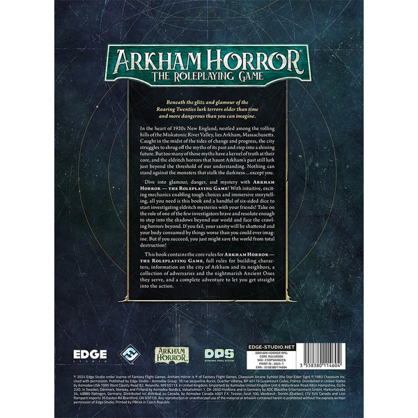 Arkham Horror: The Roleplaying Game - Core Rulebook