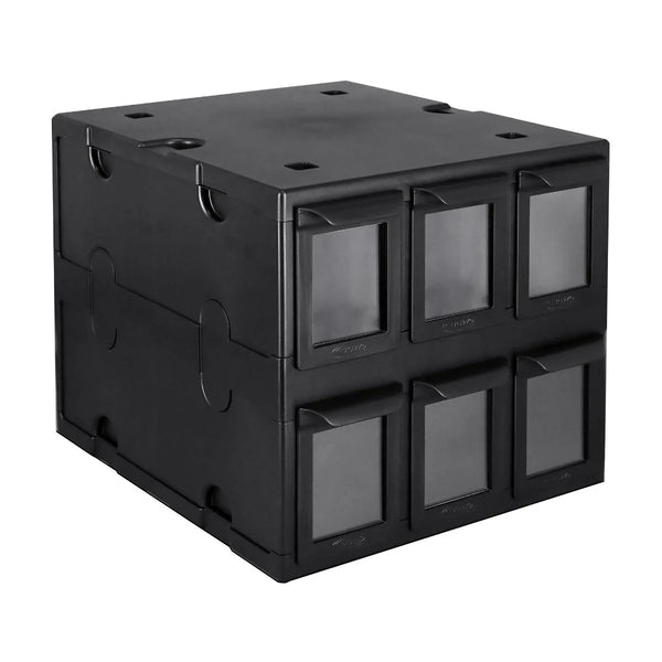 BCW: 6 Drawer Card Catalog - Black