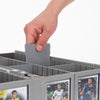 BCW: Collectible Card Bin Partitions - Gray