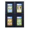 BCW: Interlocking Graded Card Frames - Black (4 Frames)