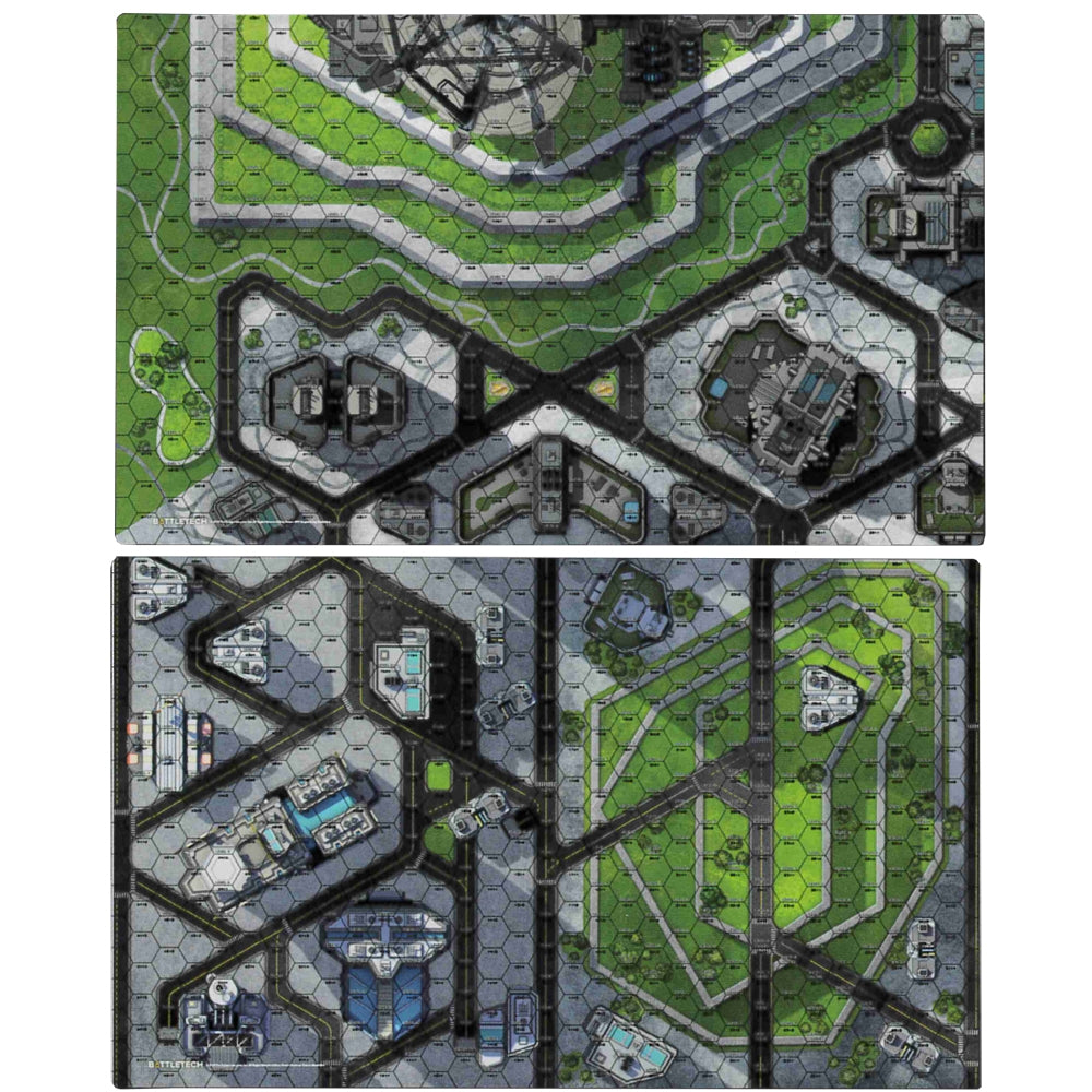 BattleTech: BattleMat - Cities HPG Engineering / Business District ...