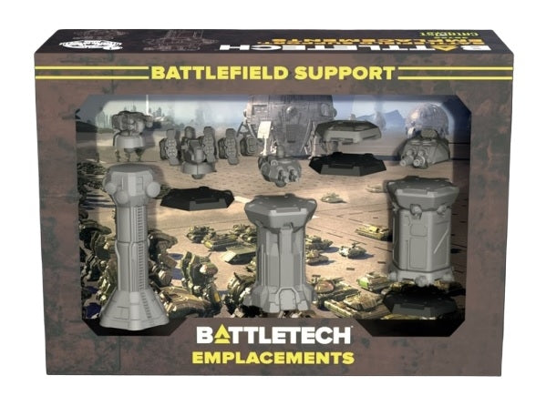 BattleTech: Miniature ForcePack - Battlefield Support Emplacements (presale)
