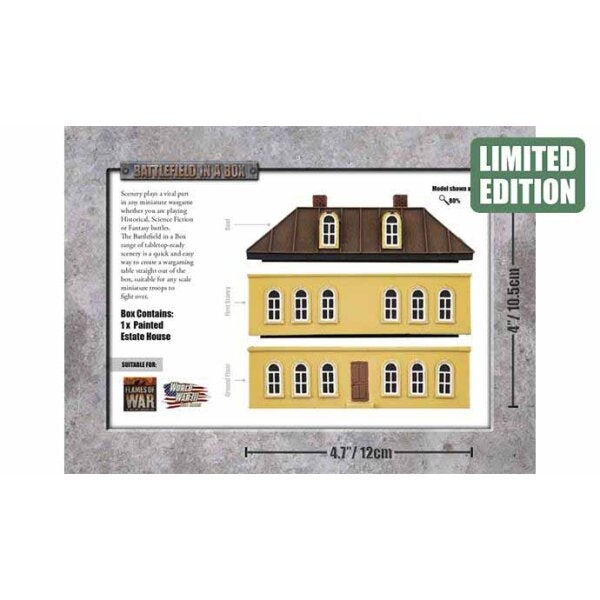 Battlefield in a Box: European - Estate House (Yellow Limited Edition) (x1)