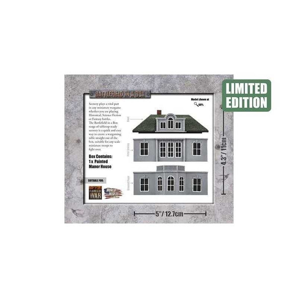 Battlefield in a Box: European - Manor House (Grey/Green - Limited Edition) (x1)