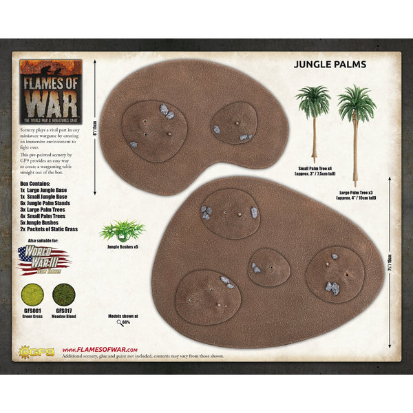 Battlefield in a Box: Features - Jungle Palms (x2)