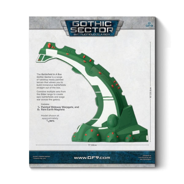 Battlefield in a Box: Gothic Sector - Eldar Heavy Webway Warpgate (x1)