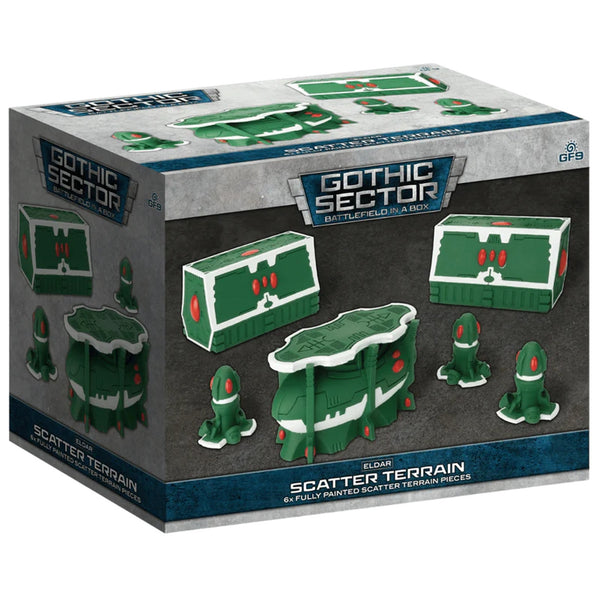 Battlefield in a Box: Gothic Sector - Eldar Scatter Terrain (x6)