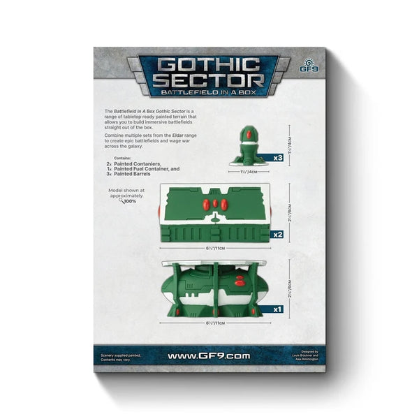 Battlefield in a Box: Gothic Sector - Eldar Scatter Terrain (x6)