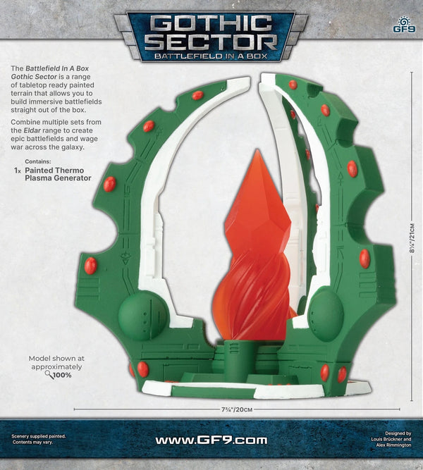 Battlefield in a Box: Gothic Sector - Eldar Thermo Plasma Generator (x1)