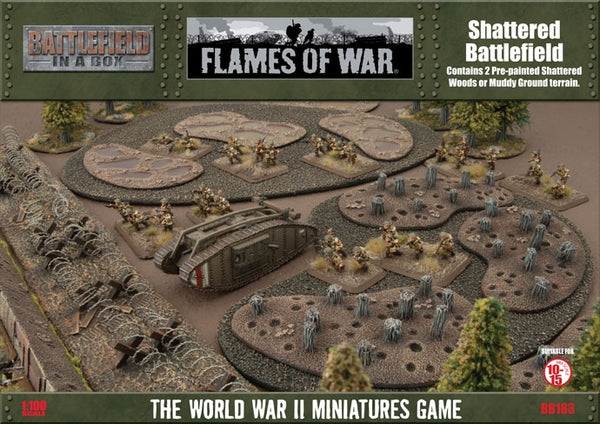 Battlefield in a Box: Great War - Shattered Battlefield (x10)