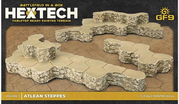 Battlefield in a Box: Hextech - Atlean Steppes Vol 3 (x3)