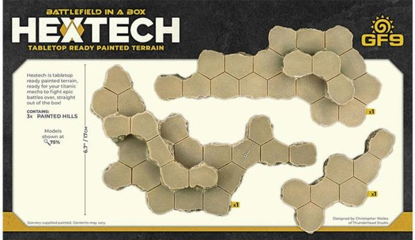 Battlefield in a Box: Hextech - Atlean Steppes Vol 3 (x3)