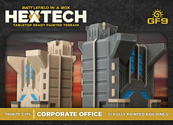 Battlefield in a Box: Hextech - Trinity City - Corporate Office (x2)
