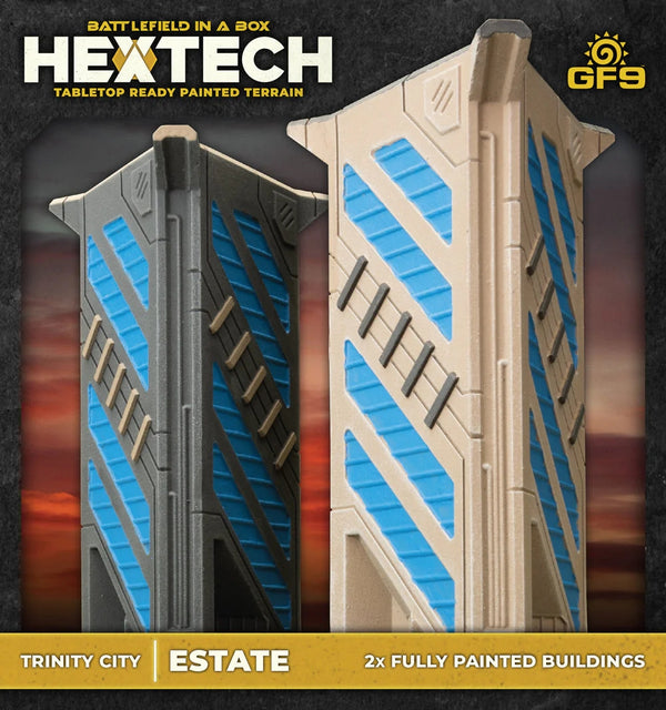 Battlefield in a Box: Hextech - Trinity City - Estate (x2)