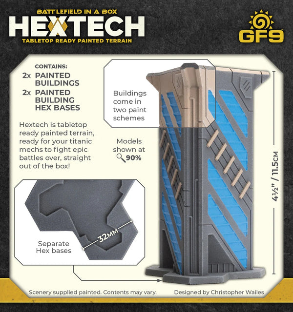 Battlefield in a Box: Hextech - Trinity City - Estate (x2)