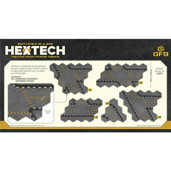 Battlefield in a Box: Hextech - Trinity City - Highway Intersections