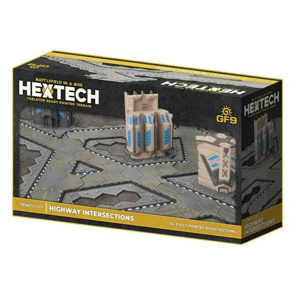 Battlefield in a Box: Hextech - Trinity City - Highway Intersections