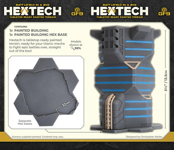 Battlefield in a Box: Hextech - Trinity City - Justice Tower