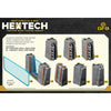 Battlefield in a Box: Hextech - Trinity City Energy Walls (x26) - Grey/Blue