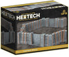 Battlefield in a Box: Hextech - Trinity City Fortress Walls (x24) - Grey