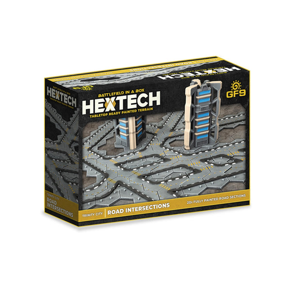 Battlefield in a Box: Hextech - Trinity City Road Intersections (x20)