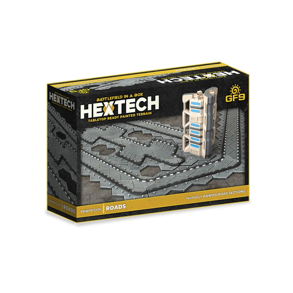 Battlefield in a Box: Hextech - Trinity City Roads (x14)