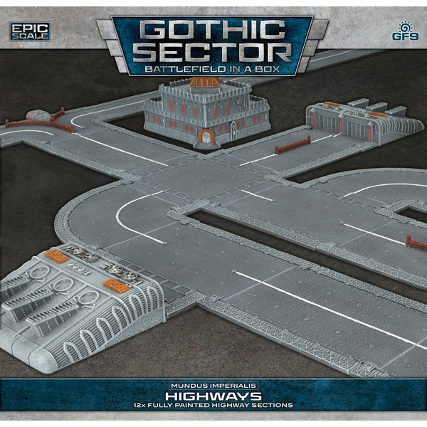 Battlefield in a Box: Mundus Imperialis - Highways (x12)