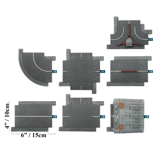 Battlefield in a Box: Mundus Imperialis - Highways (x12)