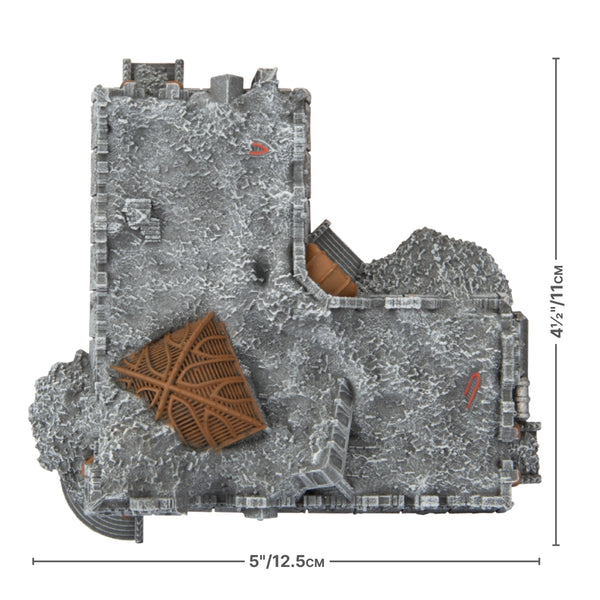 Battlefield in a Box: Mundus Imperialis - Librarium (Damaged & Destroyed x2)