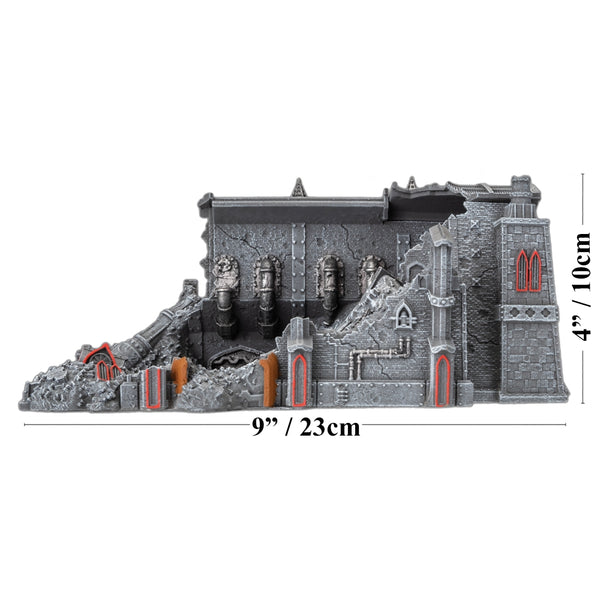 Battlefield in a Box: Mundus Imperialis - Manufactorium Depot (Damaged x1)