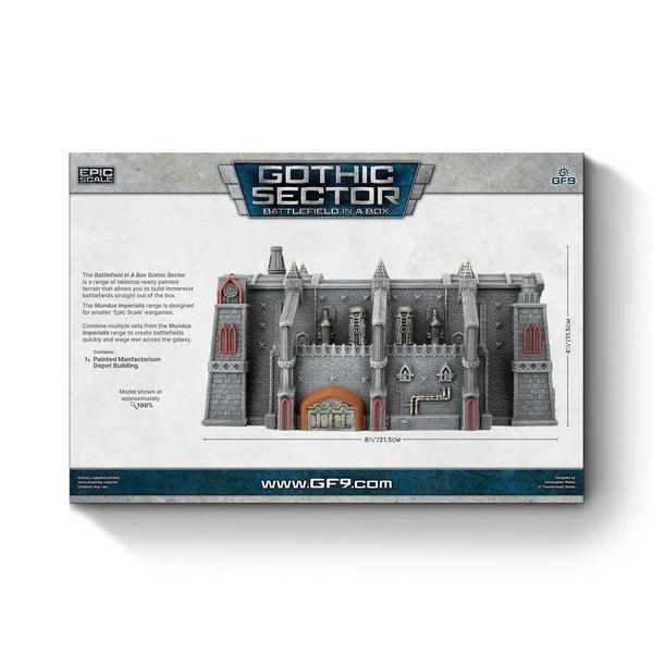 Battlefield in a Box: Mundus Imperialis - Manufactorium Depot (x1)
