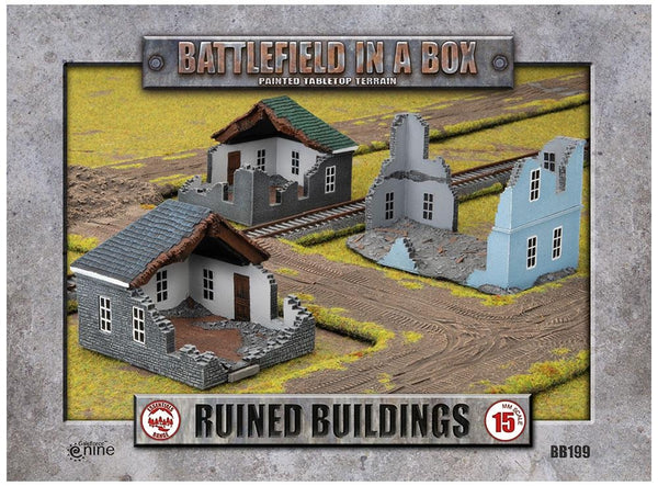 Battlefield in a Box: Ruins - Buildings (x3),
