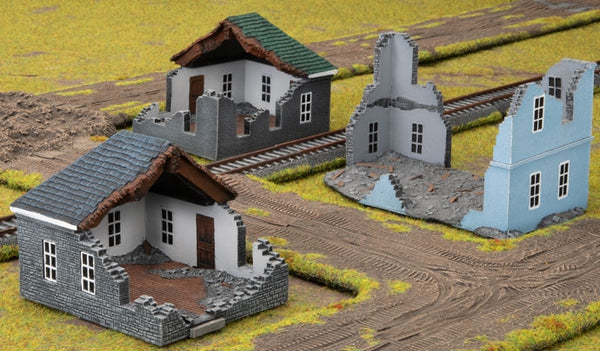 Battlefield in a Box: Ruins - Buildings (x3),