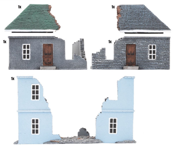 Battlefield in a Box: Ruins - Buildings (x3),