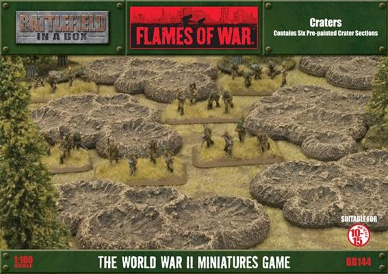Battlefield in a Box: Ruins - Craters (x6)