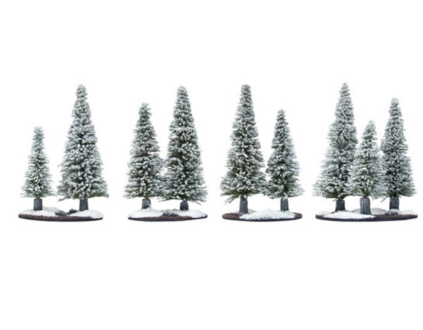 Battlefield in a Box: Small Pine Woods (Winter) (x1)