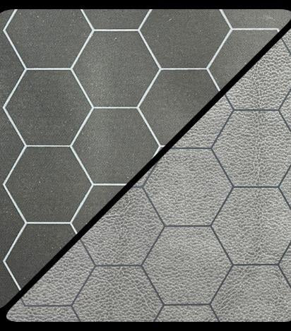 Megamat: 1in Reversible Black-Grey Hexes (34.5in x 48in Playing Surface)
