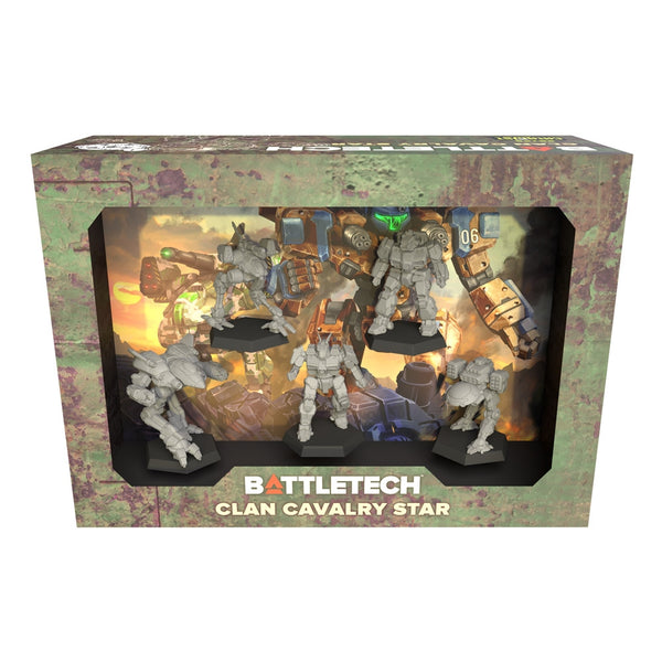 BattleTech: Clan - Cavalry Star Miniatures Pack