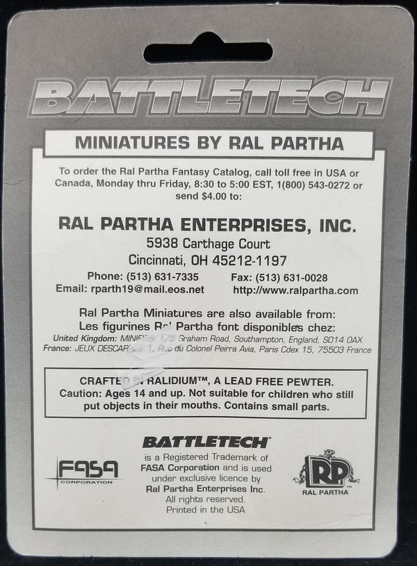 Battletech: Longinus Battle Armor (20-953)