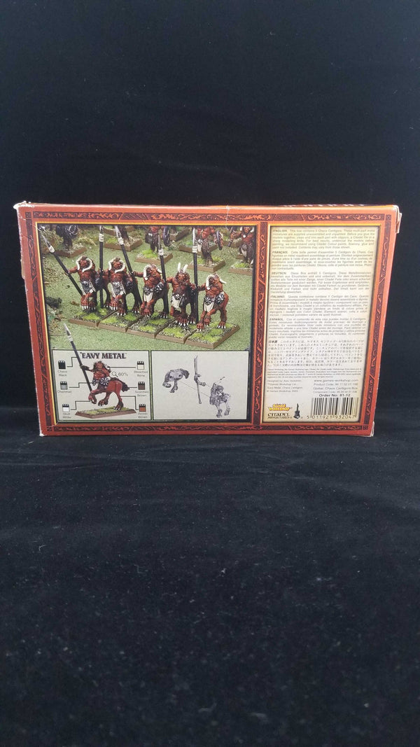 Warhammer: Beastmen - Centigors (2003) (oop metal)