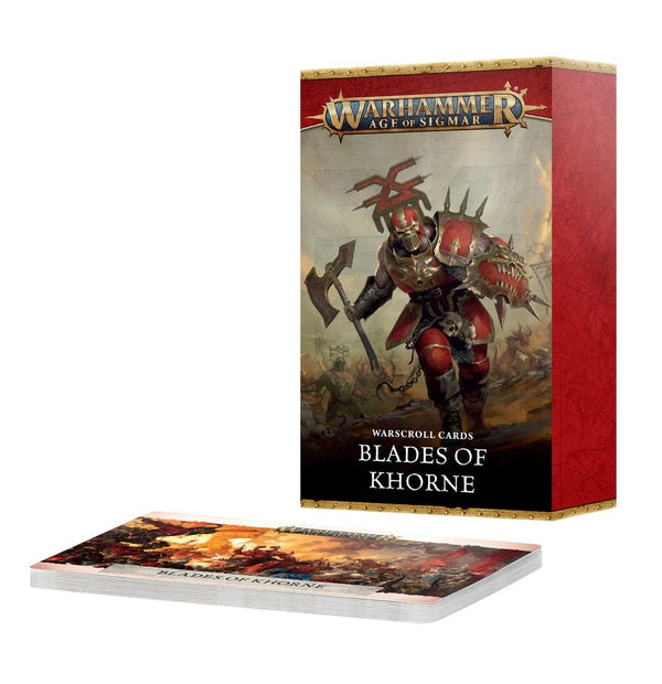 Blades Of Khorne: Warscroll Cards (4th Edition)