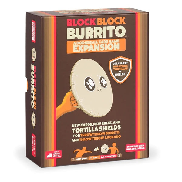 Block Block Burrito: A Dodgeball Card Game Expansion