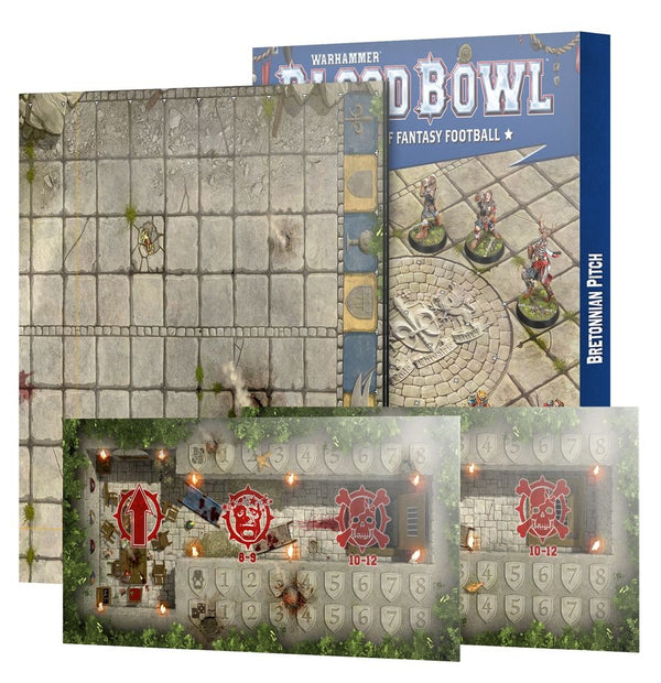 Blood Bowl: Bretonnian Team Pitch & Dugouts (presale)