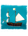 Blood & Plunder: Brigantine Ship