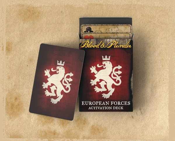 Blood & Plunder: European Forces Activation Deck