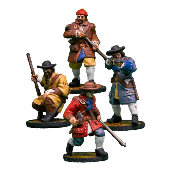 Blood & Plunder: Indian Fighters Unit (resin)