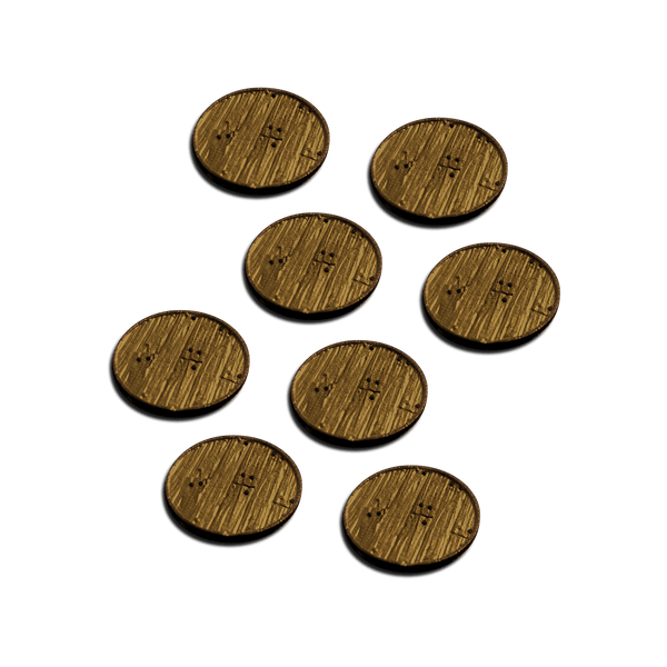 Blood & Plunder: Metal Miniature Bases