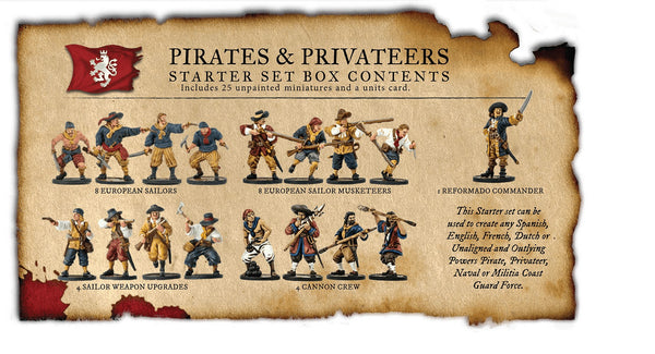 Blood & Plunder: Pirates and Privateers Nationality Set