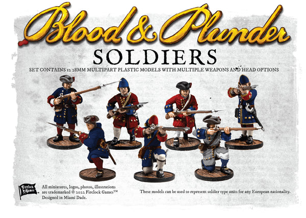 Blood & Plunder: Plastic Soldiers Unit Box